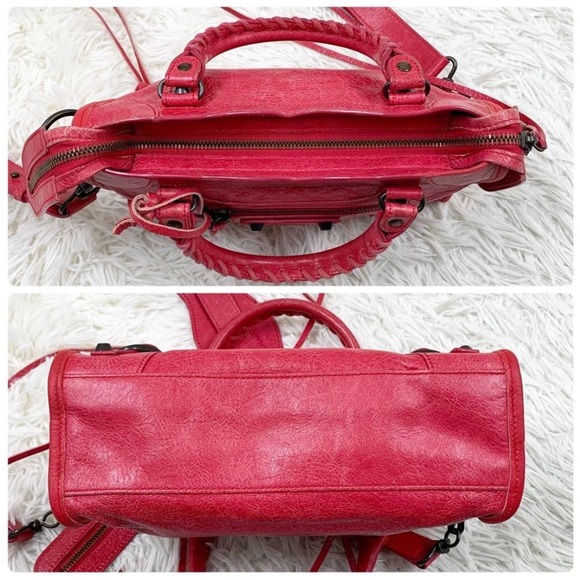 Balenciaga Pink Satchel Bag - Picture 5 of 11